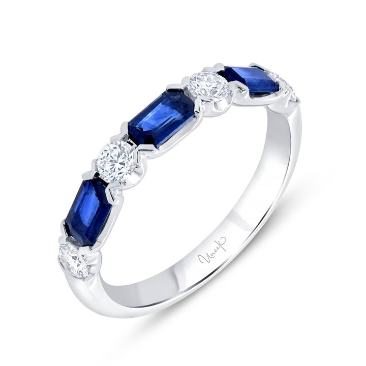 Sapphire and Diamond Band