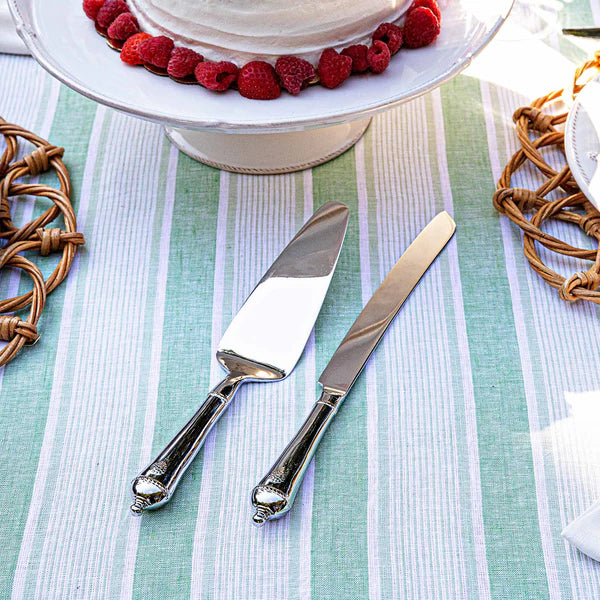 Juliska Berry & Thread Cake Knife and Server Set/2pc - Polished