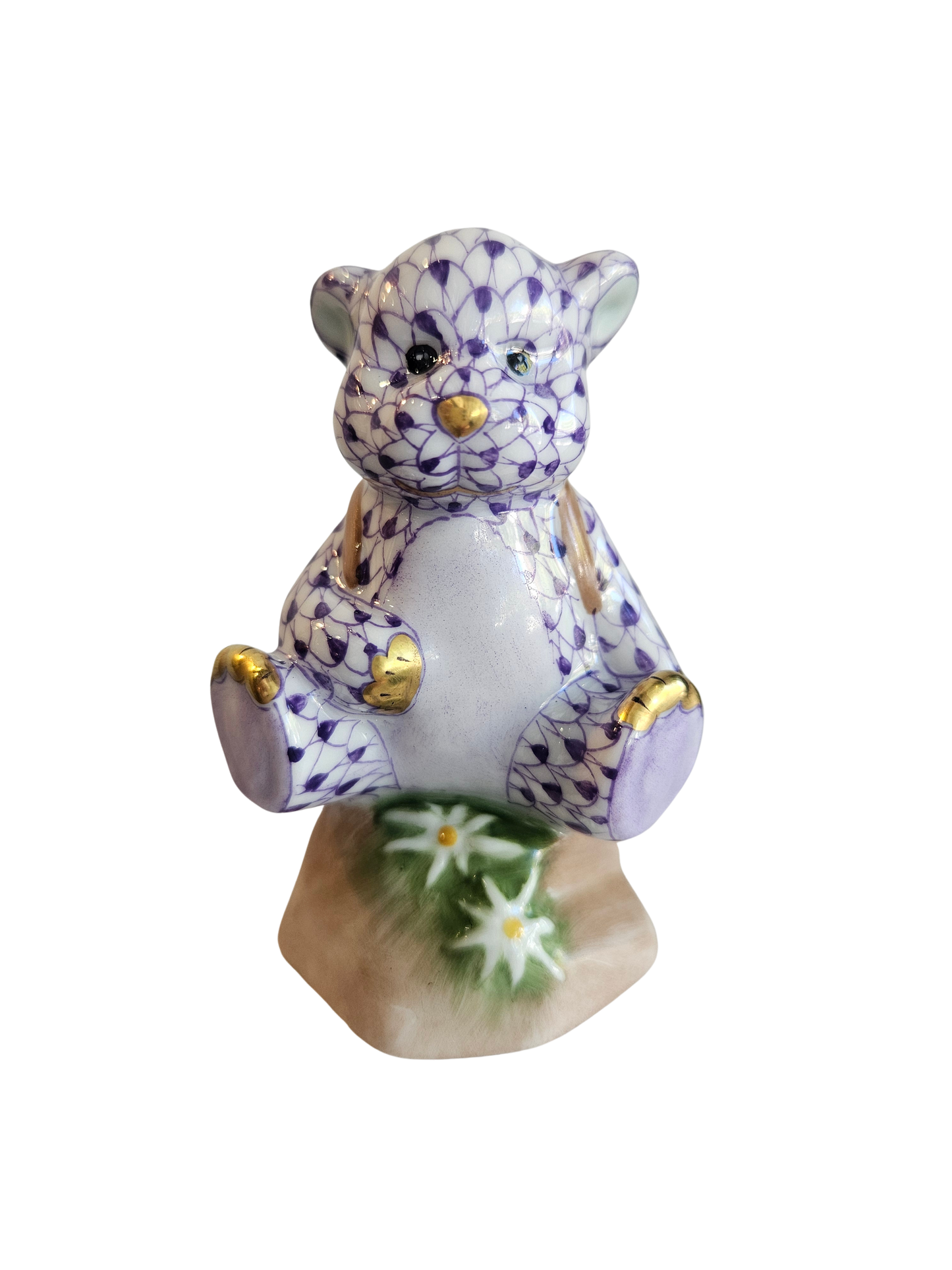 Herend Hiking Bear, Lavender