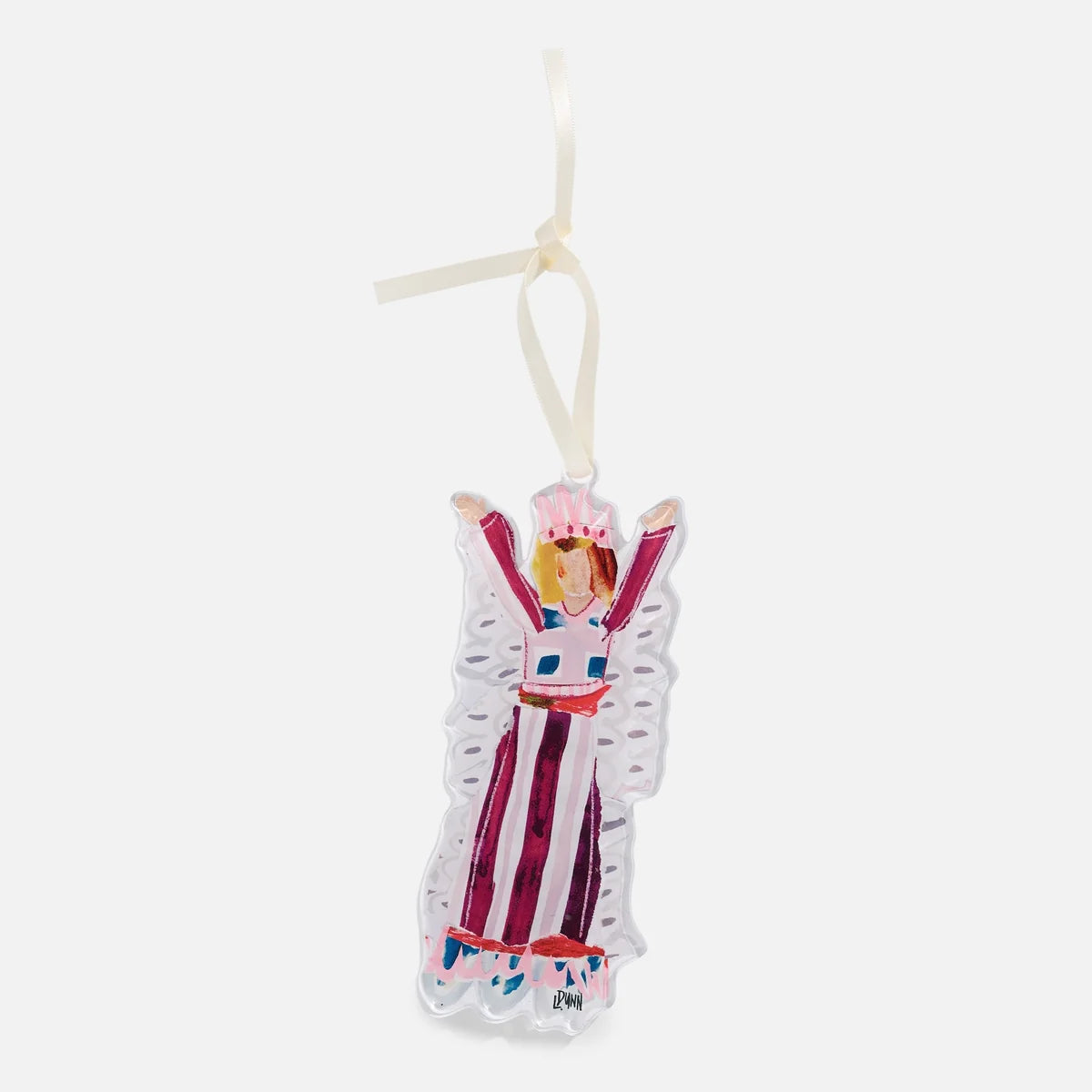 Lauren Dunn Naomi Angel Acrylic Ornament