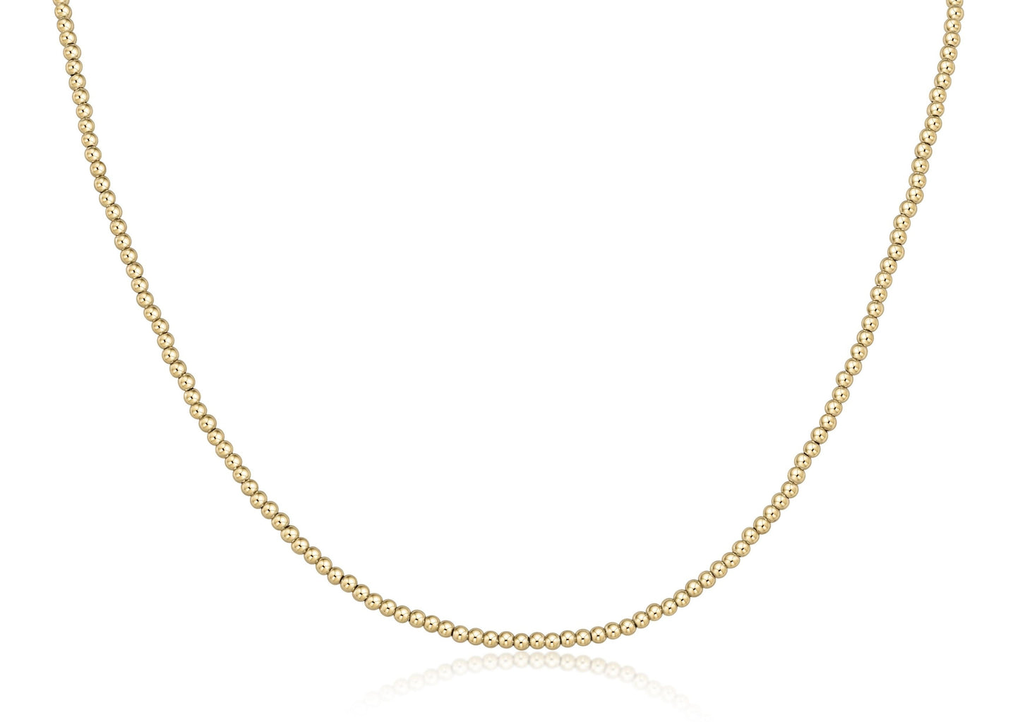 Enewton 15" Choker Beaded - Classic Gold 2.5mm
