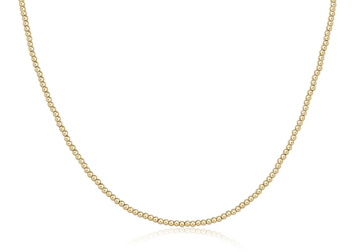 Enewton 15" Choker Beaded - Classic Gold 2.5mm