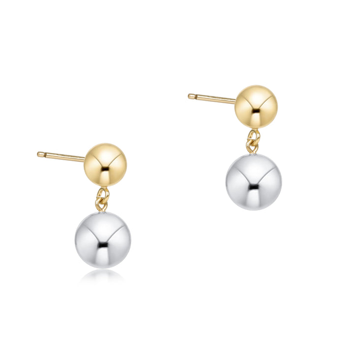 enewton Classic 8mm Ball Drop Stud - Mixed Metal