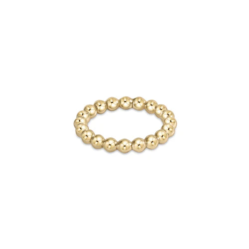 enewton Classic Gold 3mm Bead Ring/Size 8