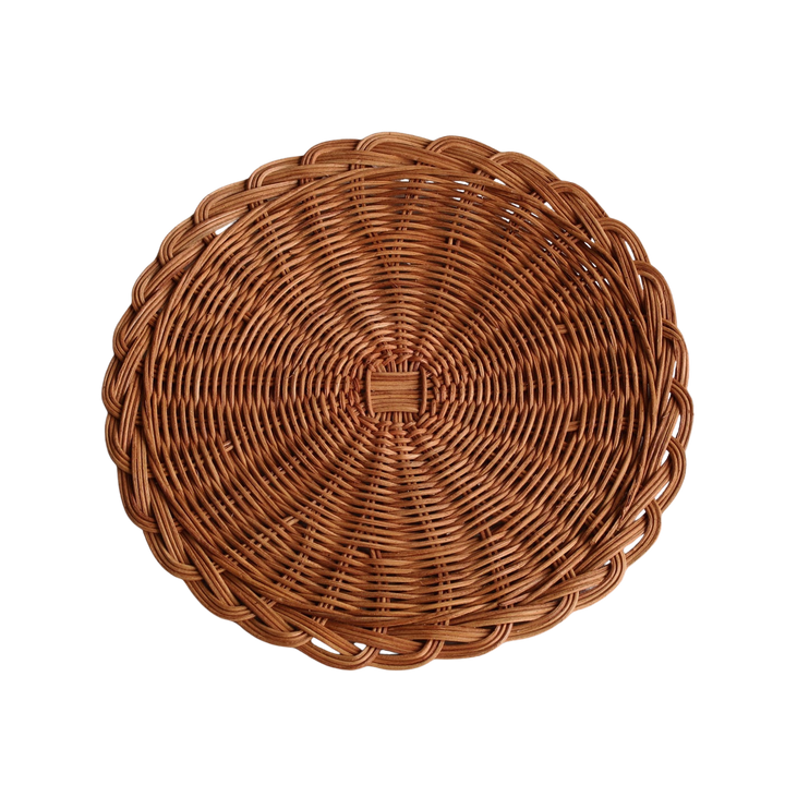 Beatriz Ball VIDA Rattan Round Placemats Set of 4 (Natural)