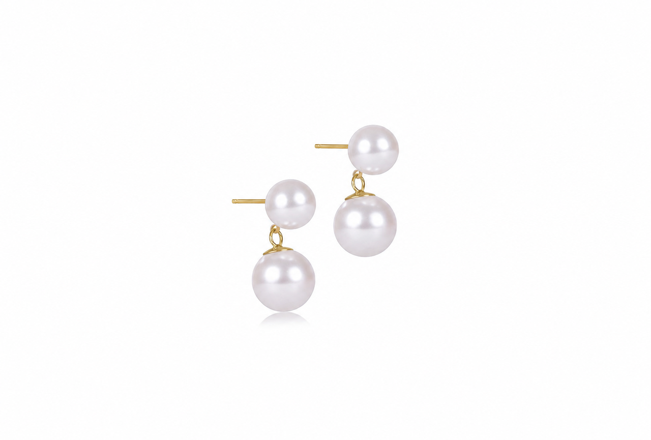 Enewton Classic Pearl 10mm Ball Drop Stud - Pearl
