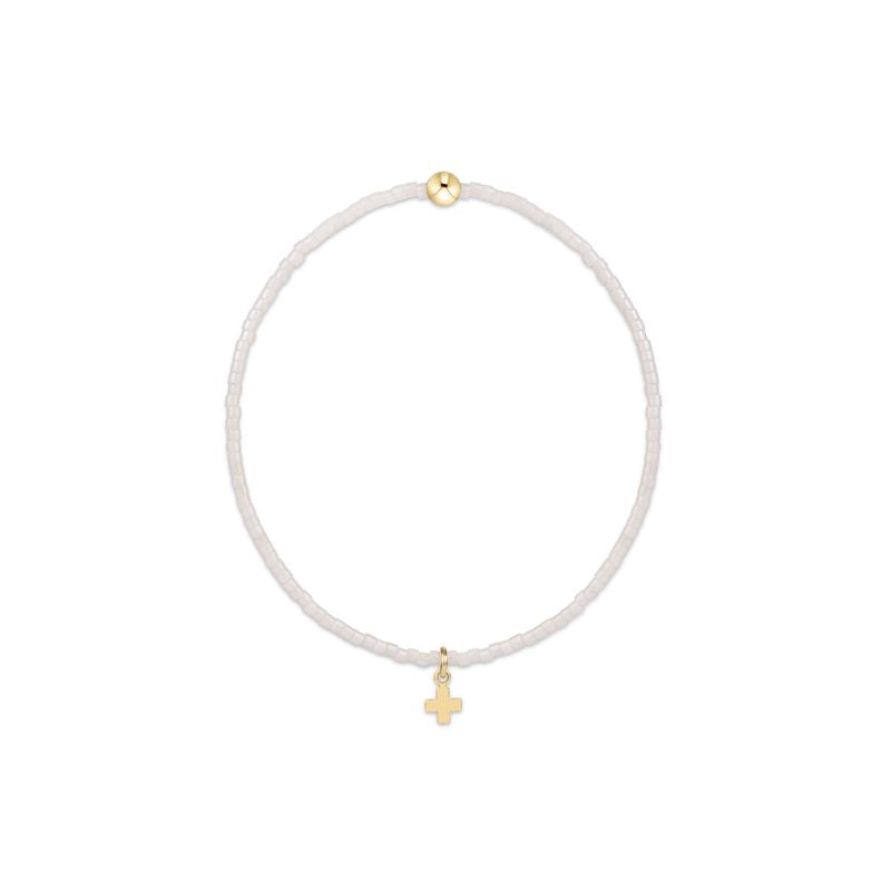 Enewton Hope Classic Bracelet - Signature Cross Small Gold Charm