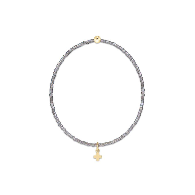 Enewton Hope Classic Bracelet - Signature Cross Small Gold Charm