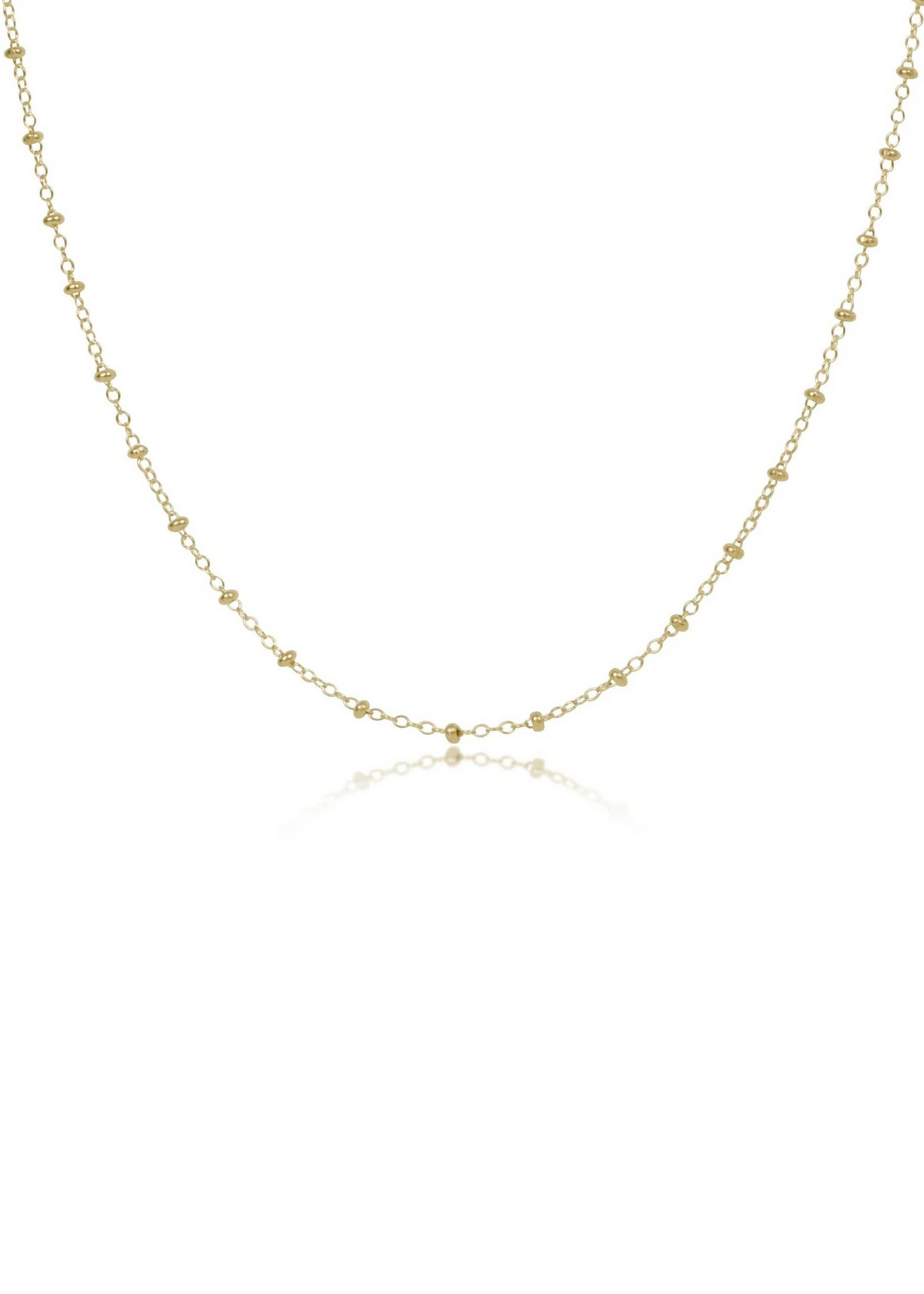 enewton 15" Choker Simplicity Chain  Gold - Classic 2mm Gold