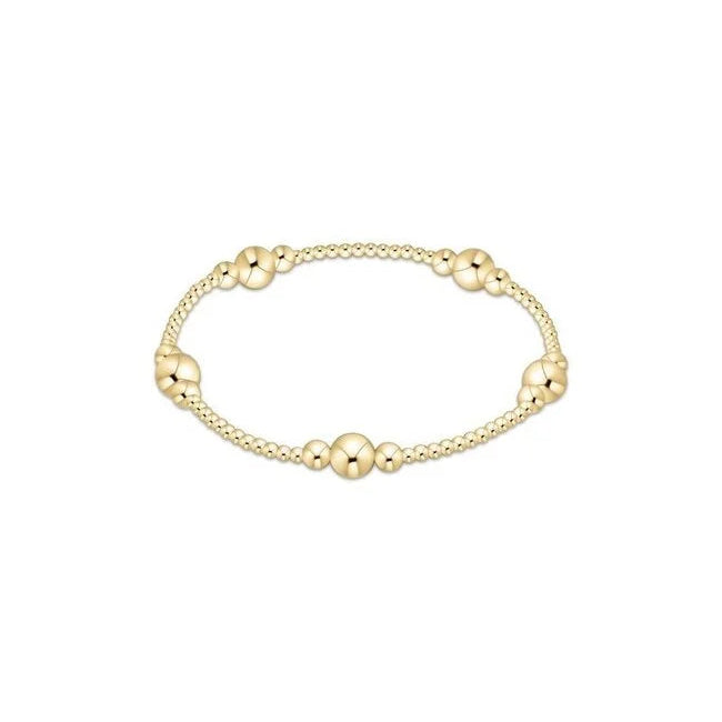 enewton Purpose Gold Bead Bracelet