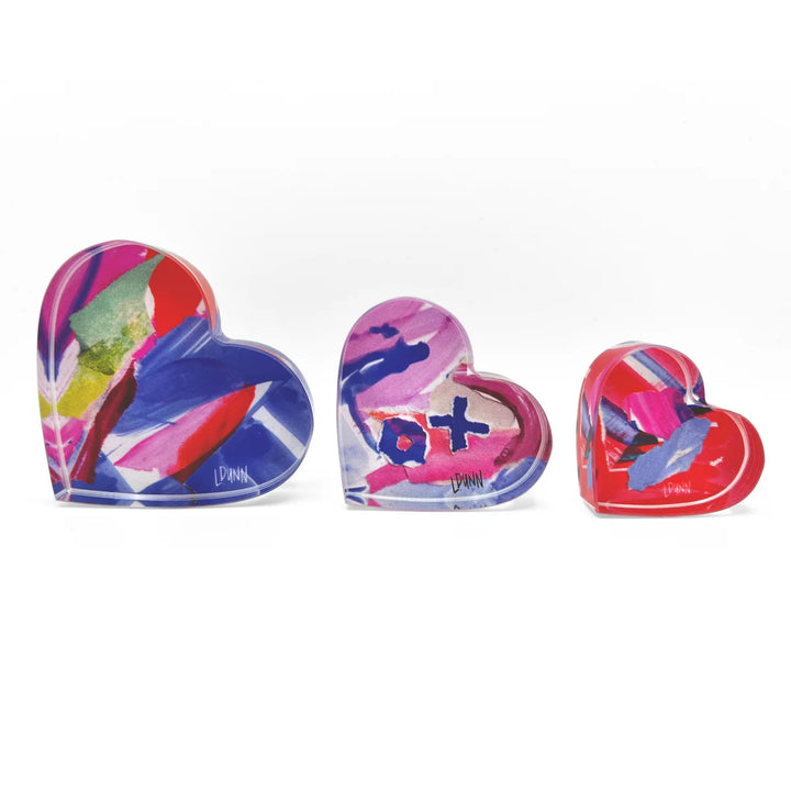 Lauren Dunn Acrylic Heart