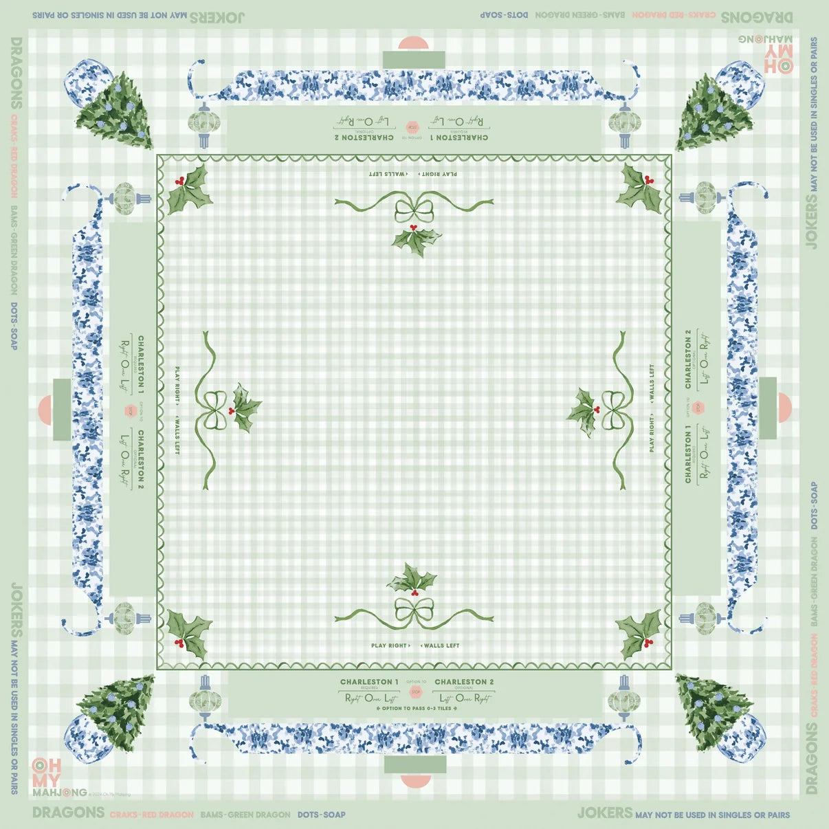 Holly Jolly Mat in Tube