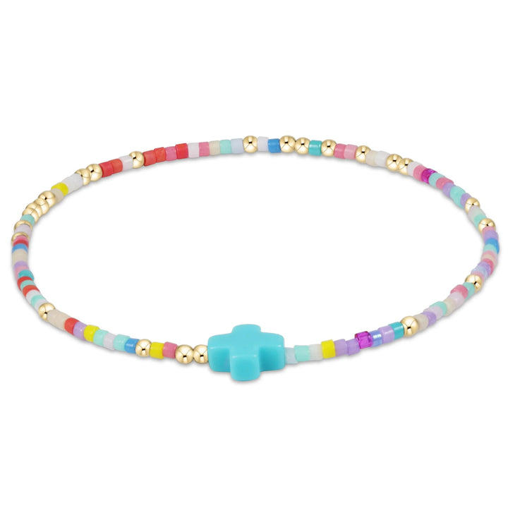 enewton Extends Hope Unwritten Signature Cross Bracelet Spring/Summer 2025