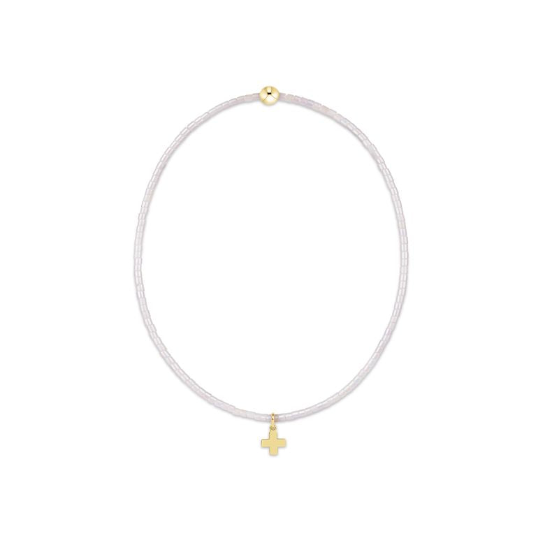 Enewton Hope Classic Bracelet - Signature Cross Small Gold Charm