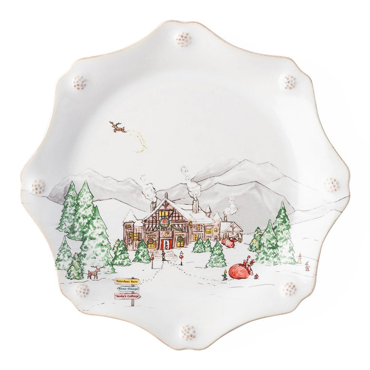 Juliska Berry & Thread North Pole Dessert/Salad Plate