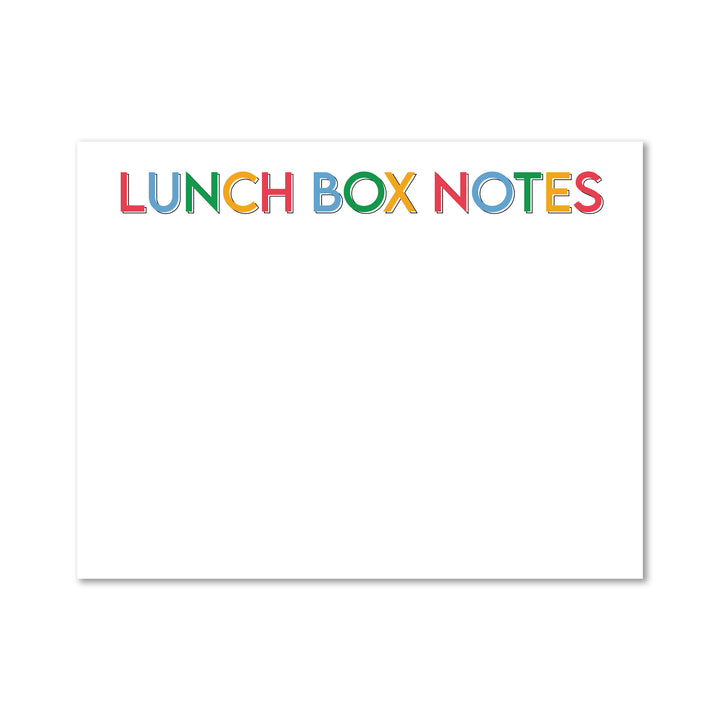 Ellington Paper Company Lunch Box Notes 50 Sheet Notepad