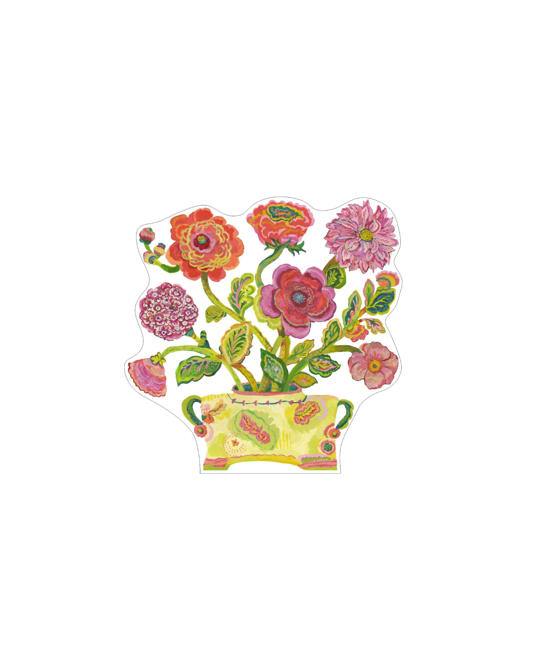 Provence Poppy III Acrylic Shelf Sitter