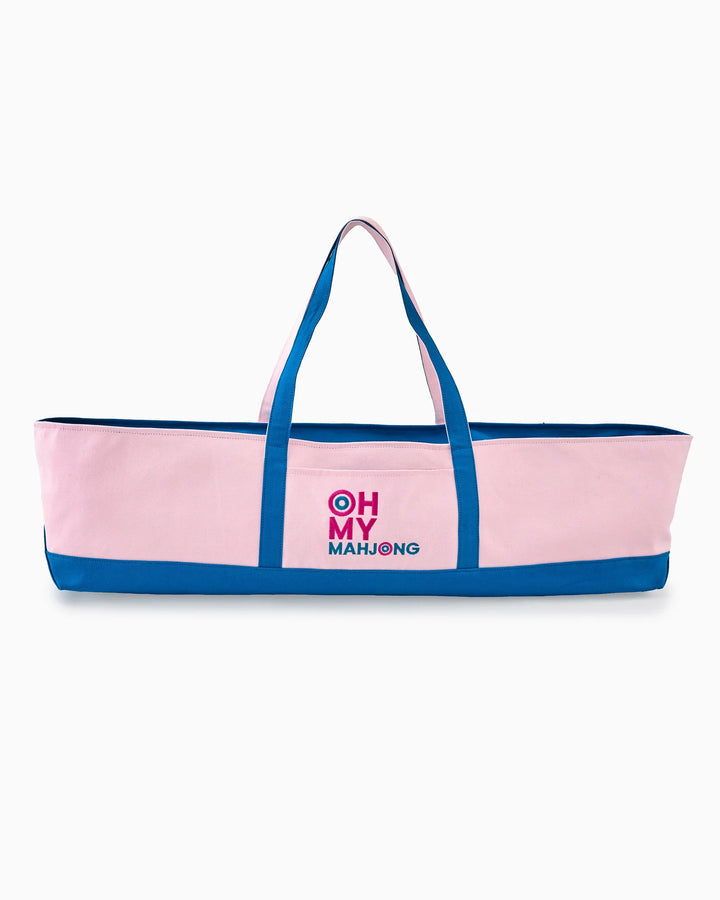 Oh My Mahjong Pink Mat Storage Bag
