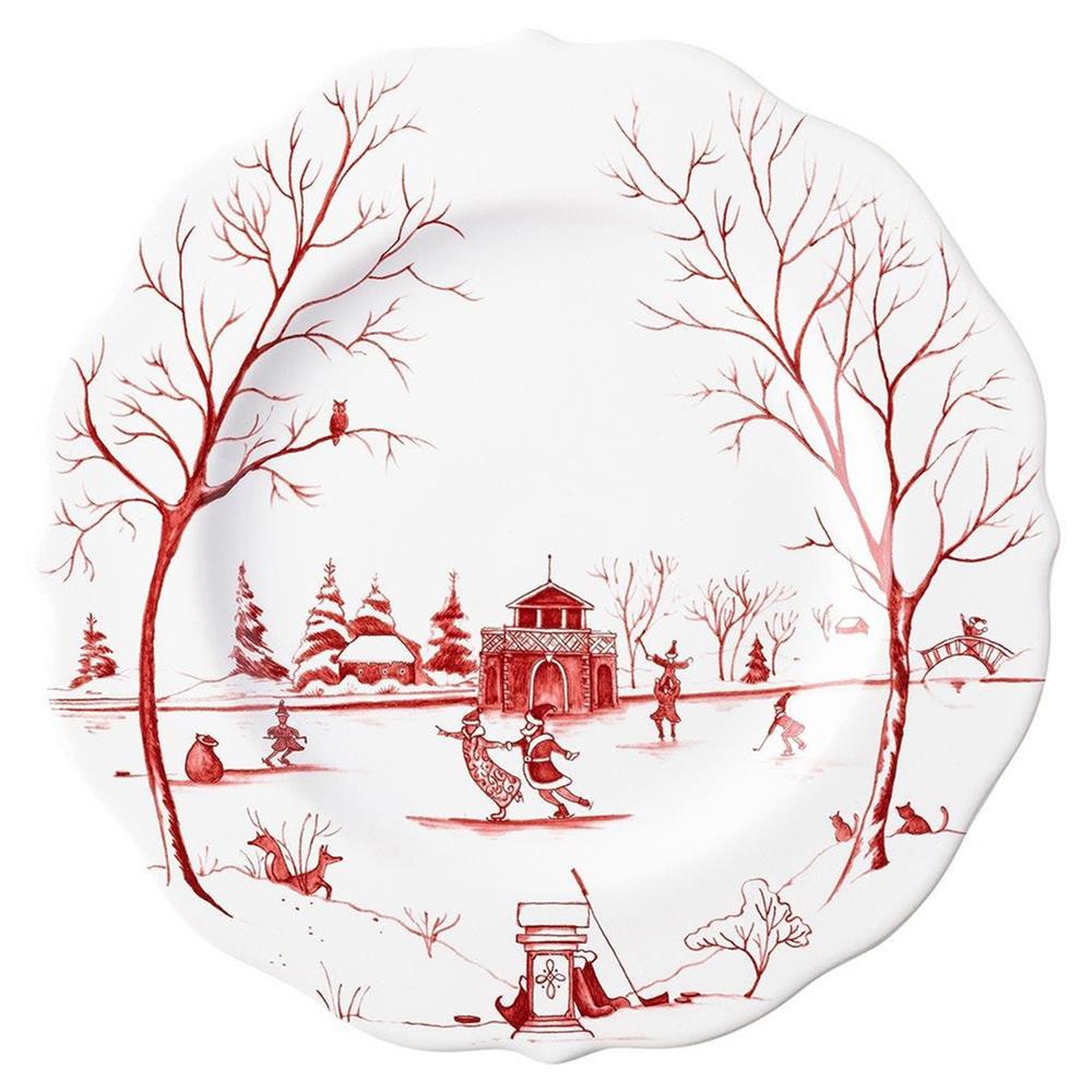 Country Estate Winter Frolic Dinner Plate