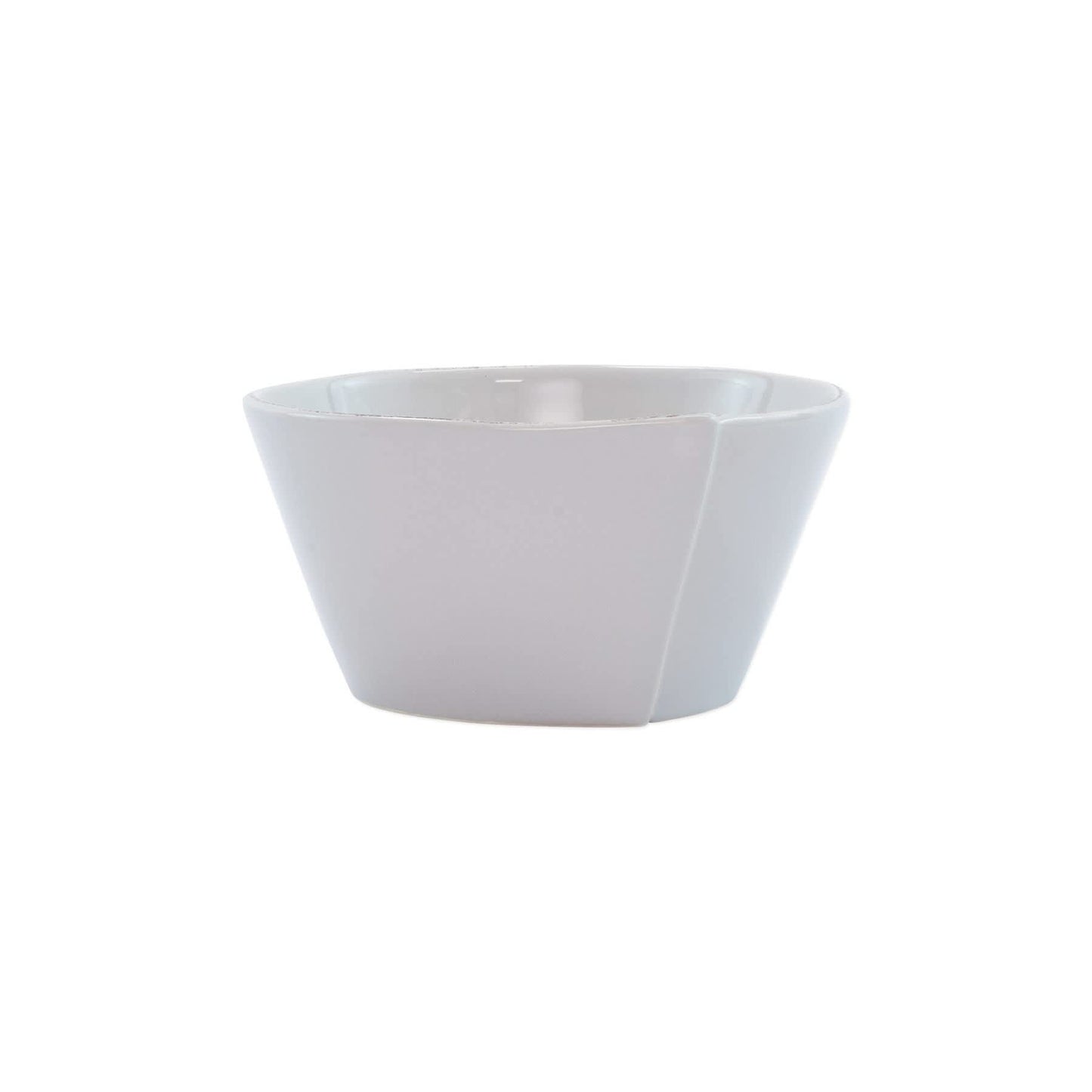 Vietri Lastra Stacking Cereal Bowl Lt. Gray