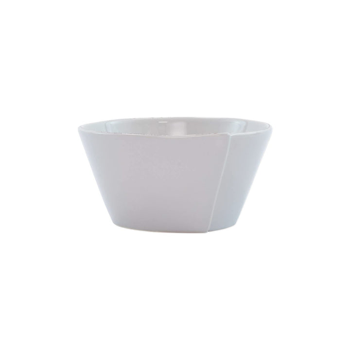 Vietri Lastra Stacking Cereal Bowl Lt. Gray