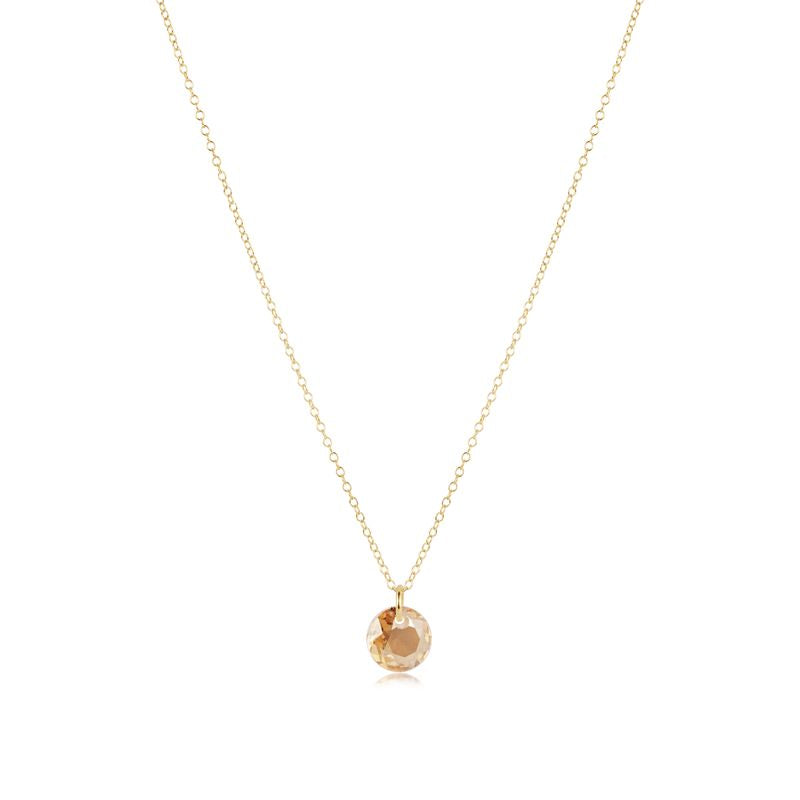 Enewton 16" Necklace Gold - Reflection Small Charm