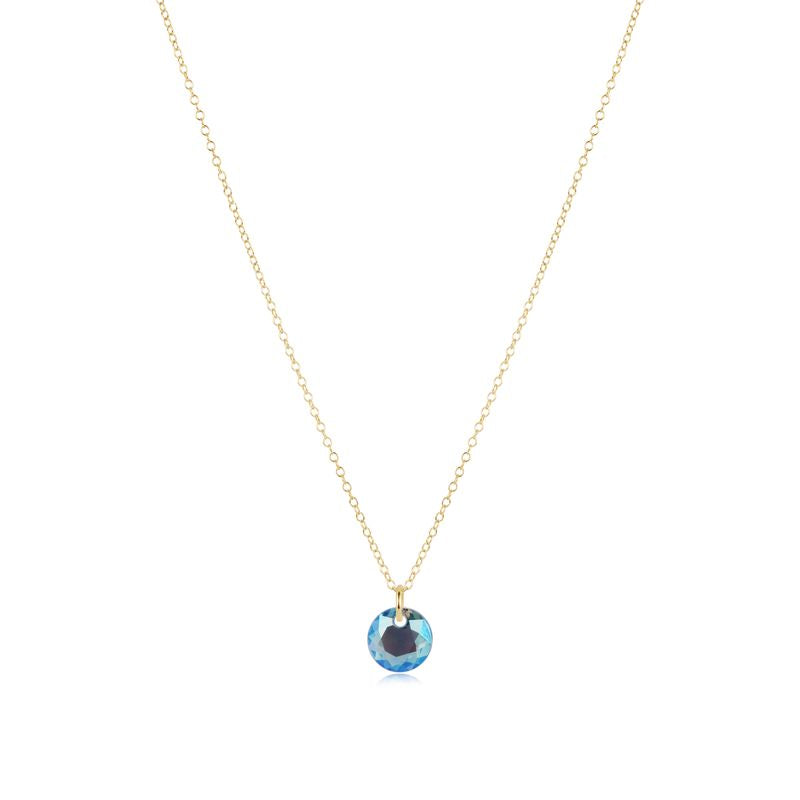Enewton 16" Necklace Gold - Reflection Small Charm