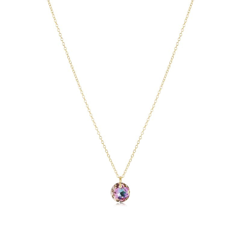 Enewton 16" Necklace Gold - Reflection Small Charm