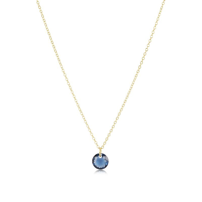 Enewton 16" Necklace Gold - Reflection Small Charm