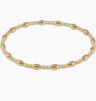 enewton Extends Harmony Sincerity Pattern 2mm Bead Bracelet - Gold