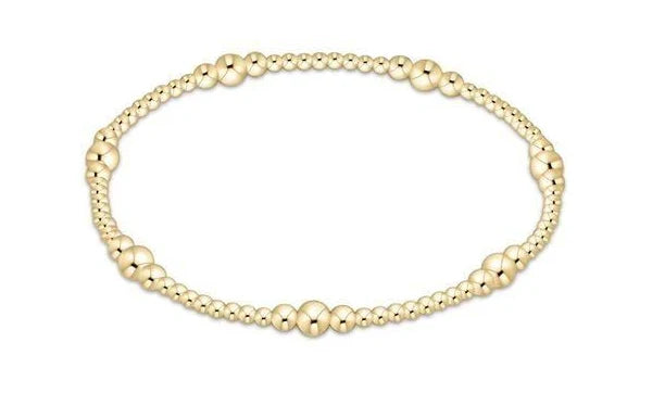 enewton Purpose Gold Bead Bracelet