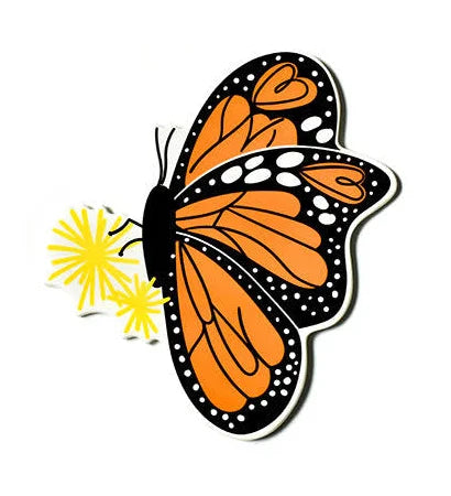 Happy Everything Monarch Butterfly Attachment