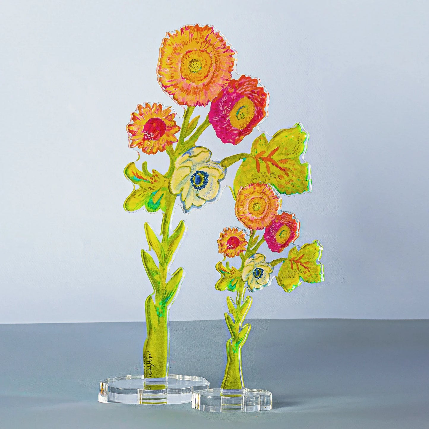 Strawflower Single Acrylic Flower