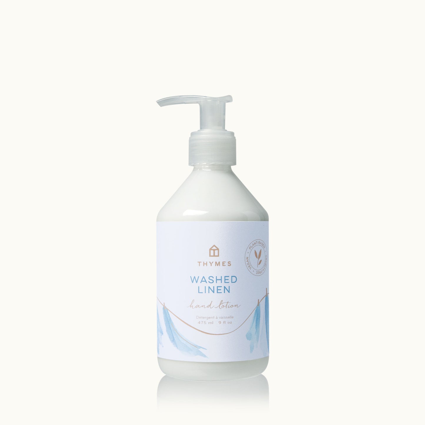 Thymes Hand Lotion, Washed Linen