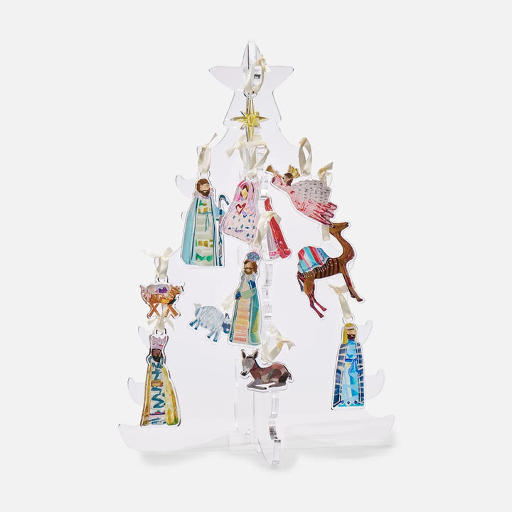 Lauren Dunn Collected Nativity Ornament Set (Small)