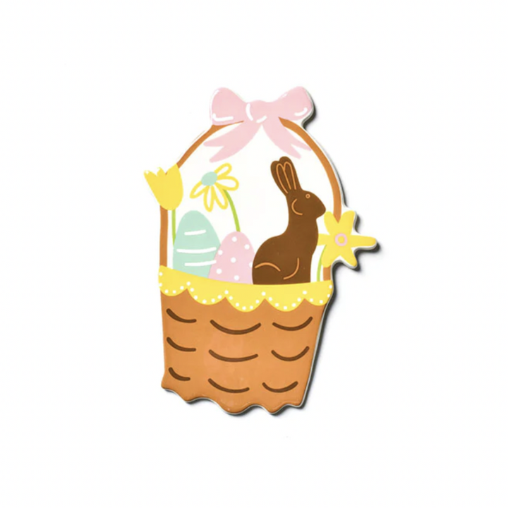 Happy Everything Bunny Basket Attachment