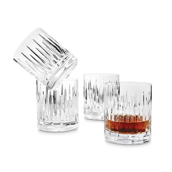 Reed & Barton SOHO Crystal Double Old Fashion, Set of 4