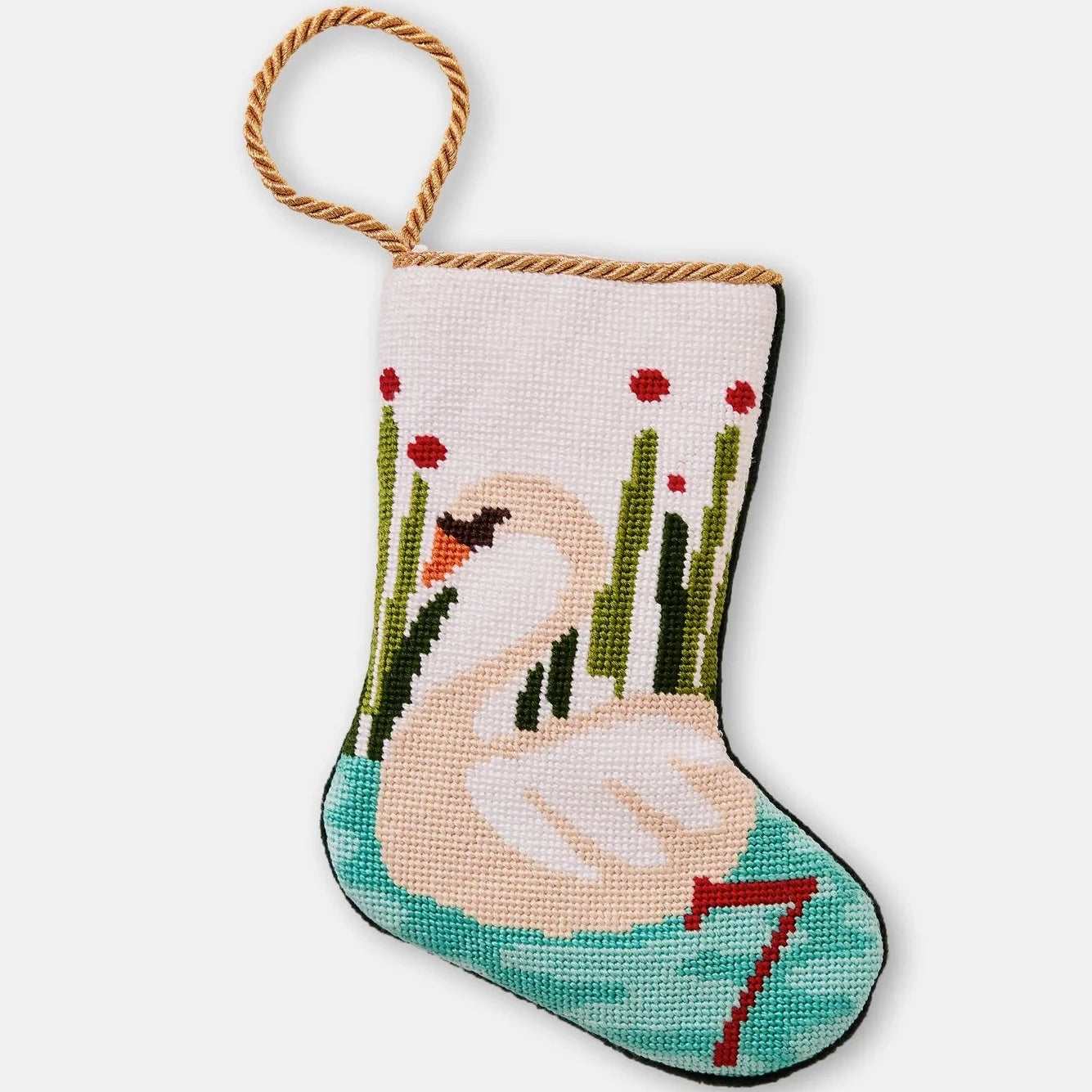 Bauble Stockings 12 Days- 7 Swans a Swimming