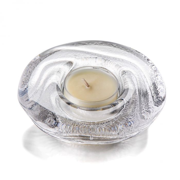 Simon Pearce Thetford Tealight in Gift Box