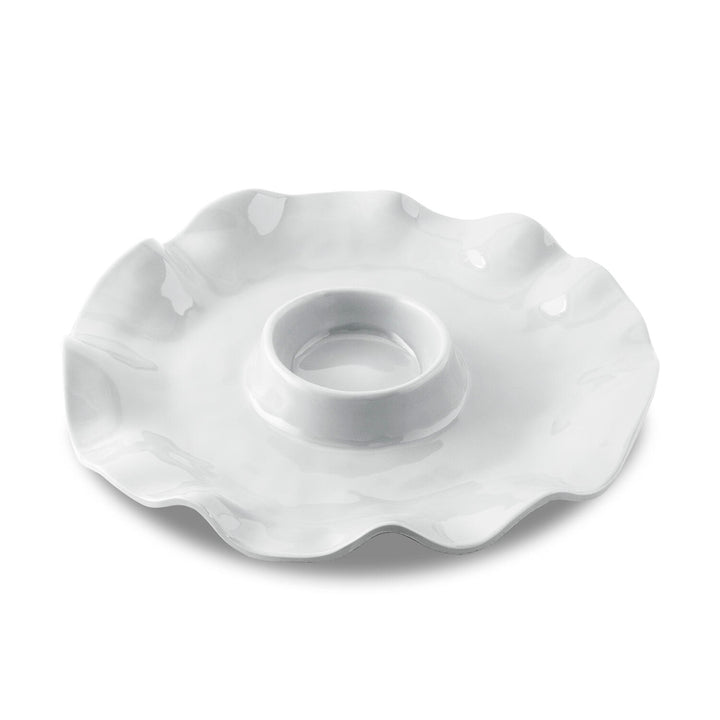 Beatriz Ball MELAMINE Havana Chip & Dip, White