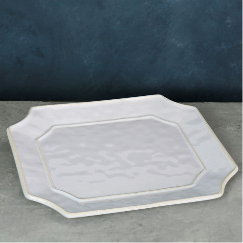 Beatriz Ball Vida Charleston Rectangular Platter, White