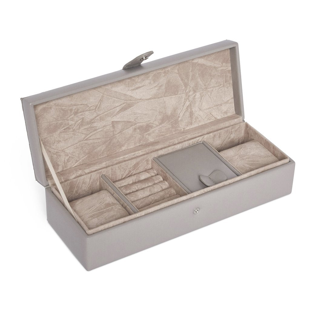 Brouk & Co Leo Travel Jewelry Box, Grey