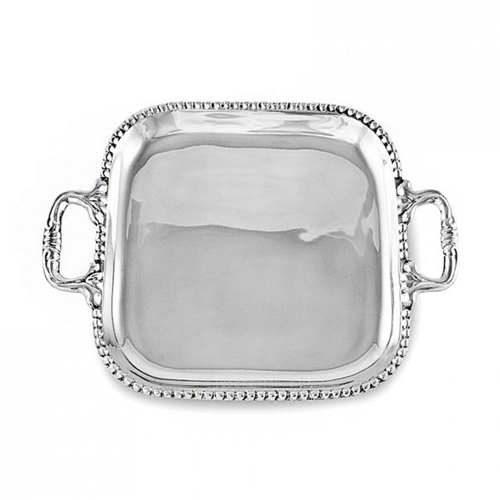 Beatriz Ball PEARL David Square Tray, MEDIUM