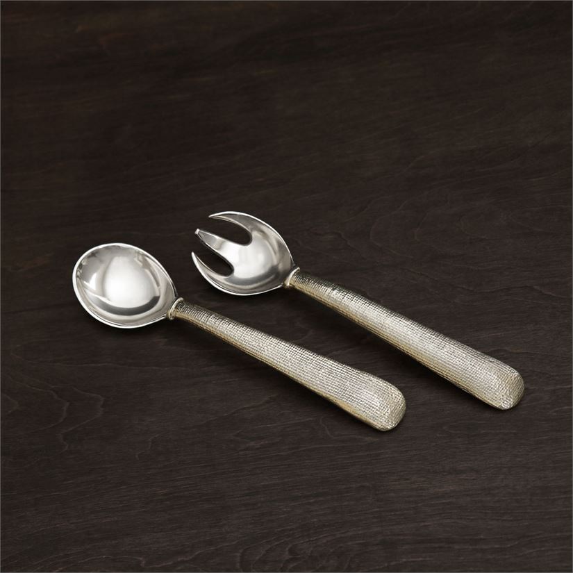 Beatriz Ball SIERRA MODERN Fina Salad Servers, Gold
