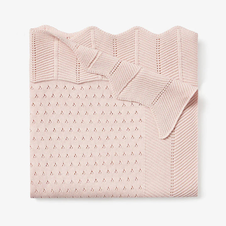 Pointelle Knit Blanket