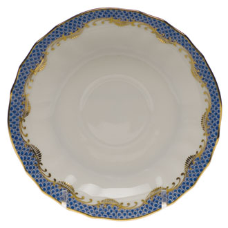 Herend Fish Scale, Blue