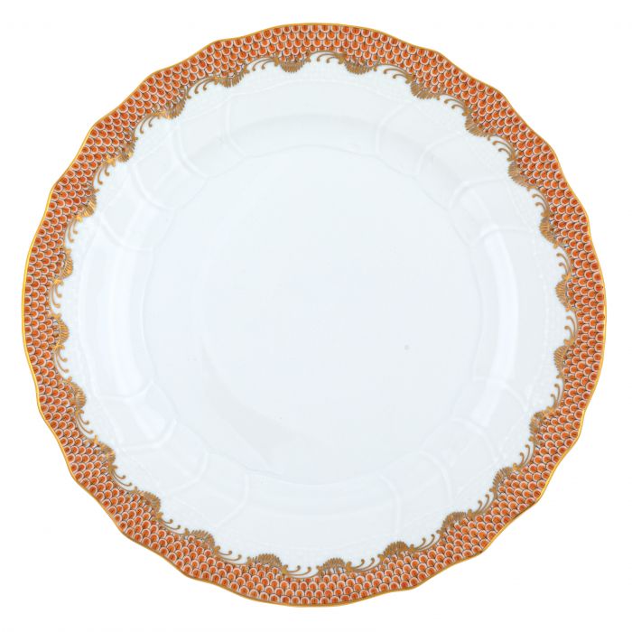 Herend Fish Scale, Rust