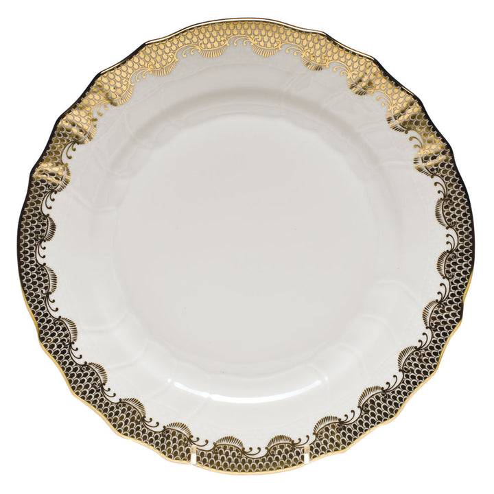 Herend Fish Scale, Gold