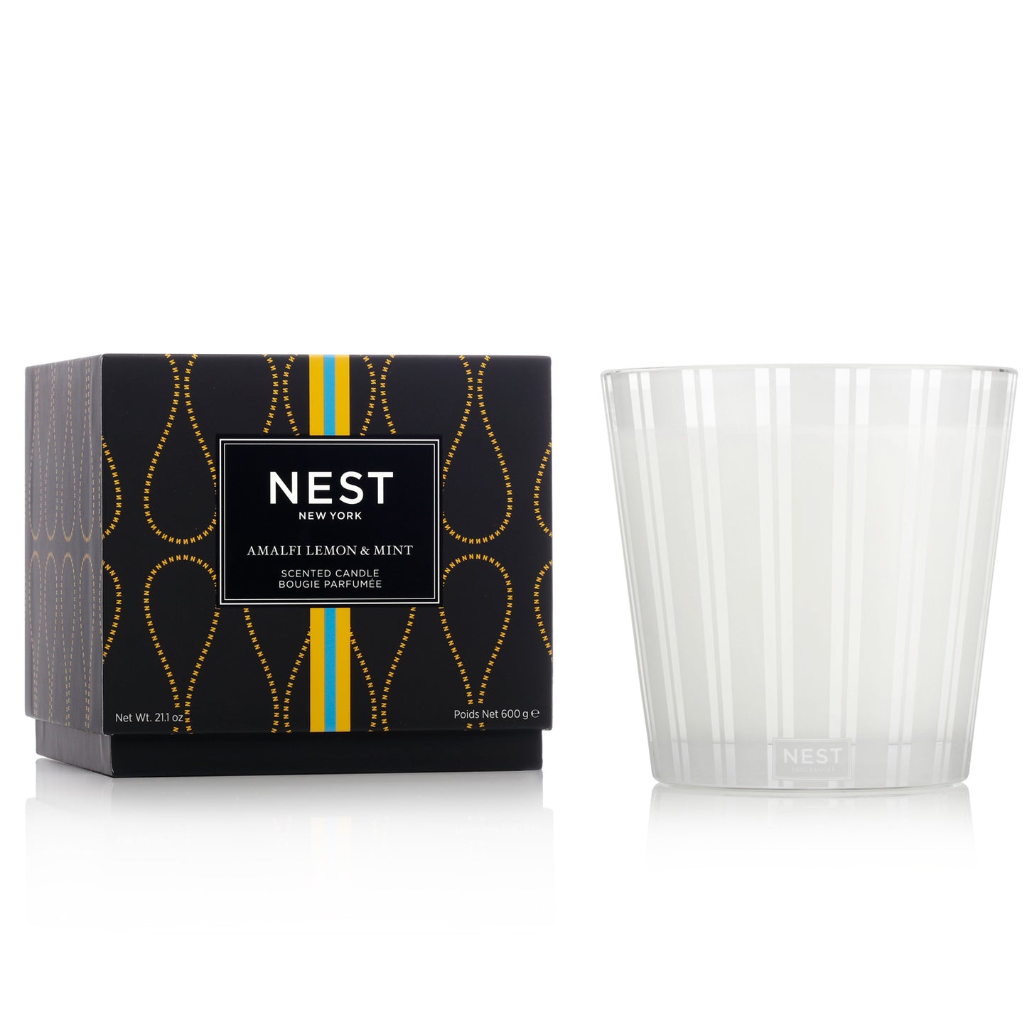 NEST Fragrances, Amalfi Lemon & Mint 3-Wick Candle