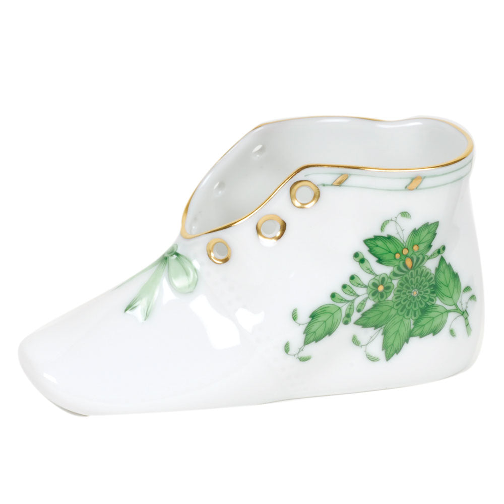Herend Baby Shoe, Chinese Bouquet